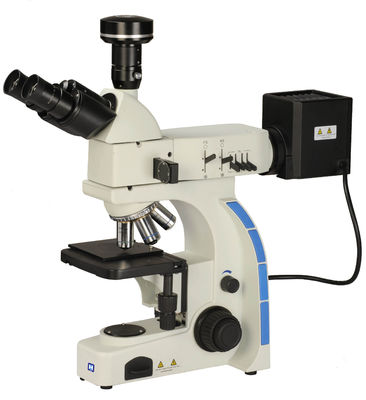 Microscopio dritto LM-302 di Trinocular Metallurgica