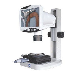 Grande microscopio industriale dell'affissione a cristalli liquidi 117X Digital di Benchtop