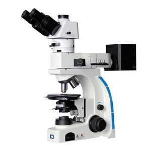 5 microscopio di polarizzazione della diottria 60x LP-302 Trinocular
